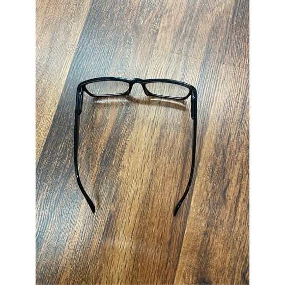 Unisex Adult Black Rectangular Style Plastic Prescription Glasses - Picture 2 of 3